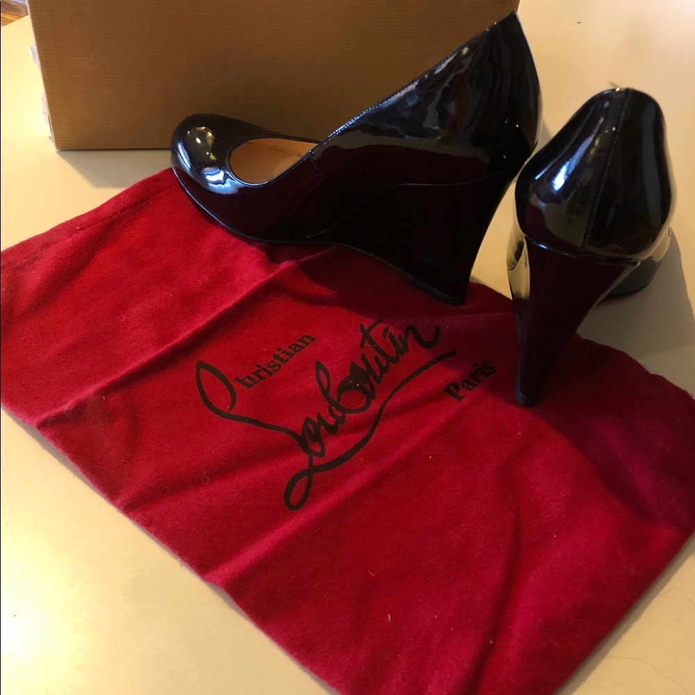 Christian Louboutin Mary Jane platform heels